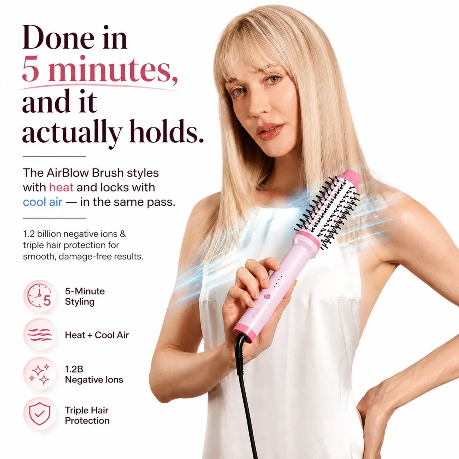 Pro AirBlow Thermal Brush - FORLIFA
