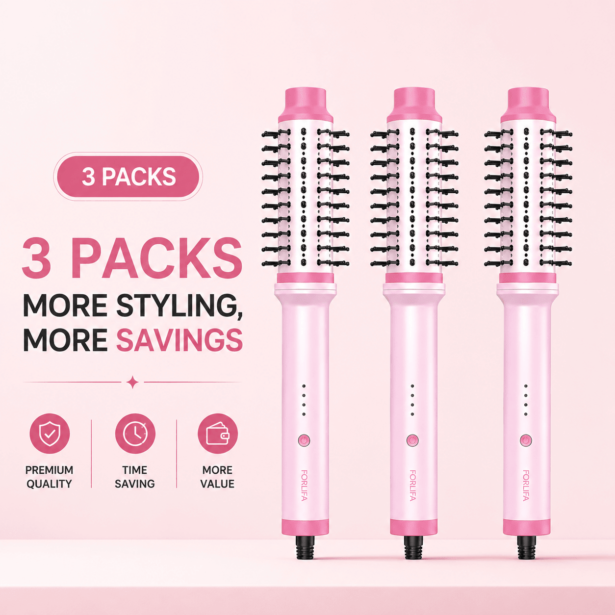 【Clearance】Pro AirBlow Thermal Brush - FORLIFA